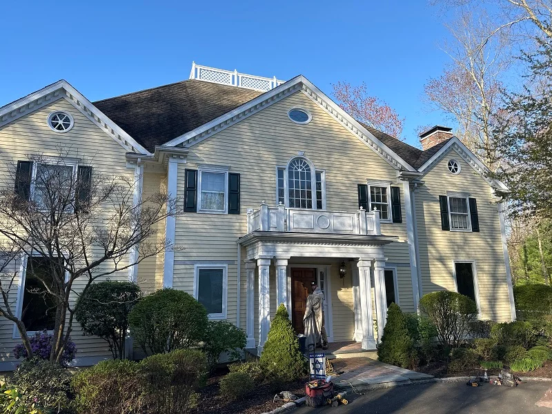 New Canaan Colonial Home Double Hung To Casement Conversion